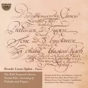 Image of Johann Sebastian Bach The Well-tempered Clavier by Johann Sebastian Bach CD Album