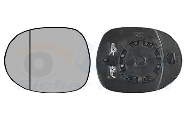 Image of VAN WEZEL Wing mirror glass VAN WEZEL 2580837