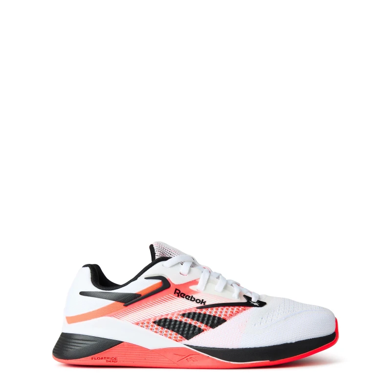 Image of Reebok Womens XT Sprinter Training Shoes Wht/Blk/Orn Flr female 6 (39)