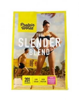 image of Protein World Slender Blend 1.2Kg White Chocolate & Raspberry