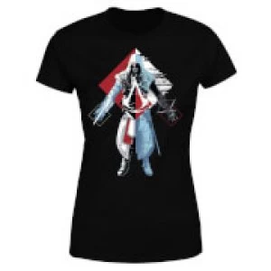 Image of Assassins Creed Animus Split Womens T-Shirt - Black