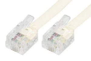 Image of 7m Telephone Cable Rj11 4 Conductors