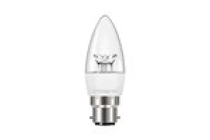 Image of Integral Candle 5.5W (40W) 2700K 470lm B22 Non-Dimmable Clear Lamp