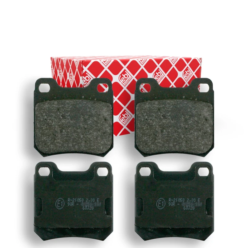 Image of FEBI BILSTEIN 16133 Brake pad set Rear Axle, excl. wear warning contact Brake Pad Set,disc brake (402)
