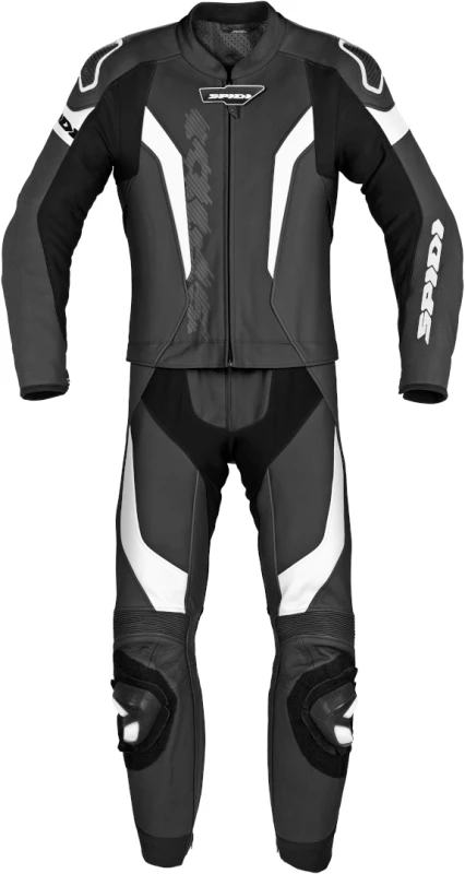 Image of Spidi Laser Touring 2pc White Black Size 48