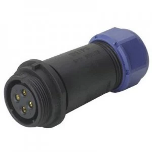 image of Weipu SP2111 S 12 II Bullet connector Socket straight Series connectors SP21 Total number of pins 12