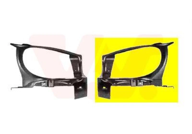 Image of VAN WEZEL Headlight Base VAN WEZEL 4028661