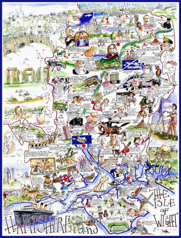 Image of Tim Bulmer Hampshire - Tim Bulmer 1000 piece Jigsaw