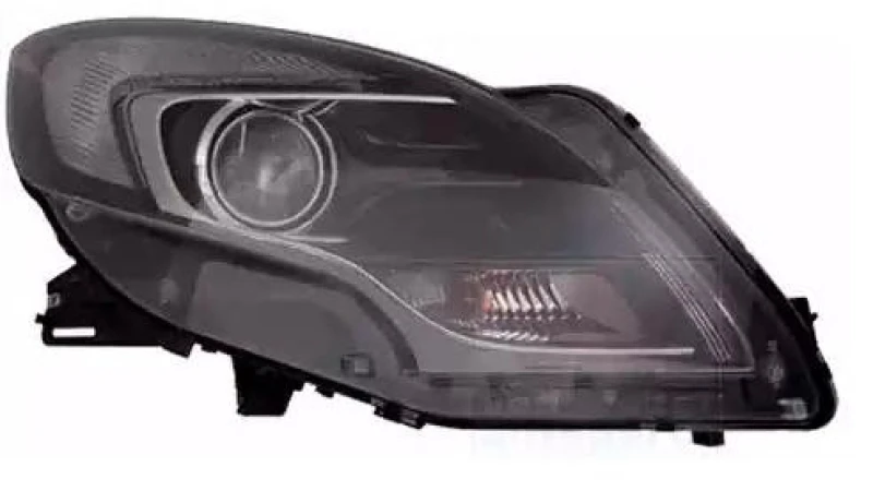 Image of VAN WEZEL 3872962 Headlights HIR2, Right, with motor for headlamp levelling Headlight (259)