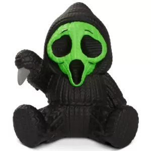 image of Handmade by Robotos Horror Scream Ghost Face Fluorescent Green Variant Vinyl Figure Knit Series 018