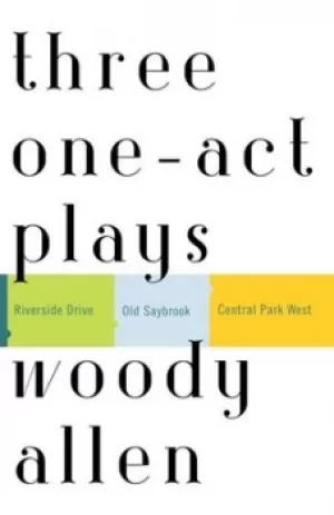 Image of Three one-act plays by Woody Allen