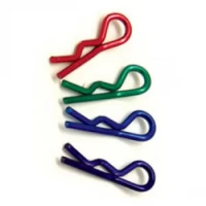 Image of Fastrax Metalic Blue Small Clips