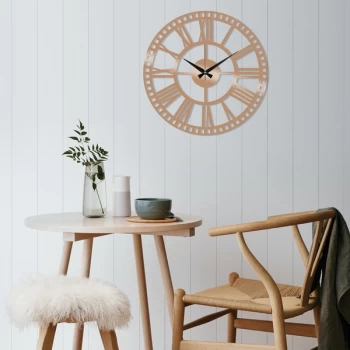 Metal Wall Clock 10 - Copper Copper Decorative Metal Wall Clock