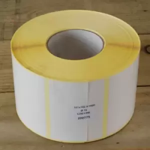 Image of x1000 Large White Self Adhesive Labels 101mm x 152.4mm