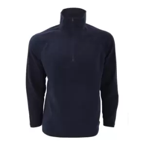Image of Result Mens Core Micron Anti-Pill Fleece Top (2XL) (Navy Blue)