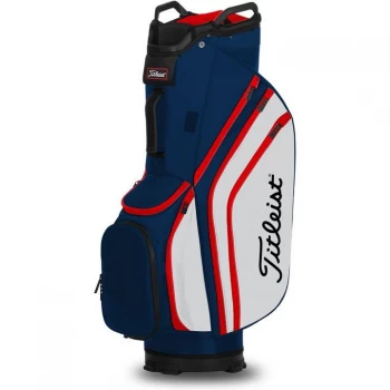 image of Titleist Cart 14 Lightweight Bag - Navy/White