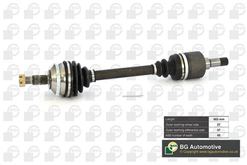 Image of BGA Drive shaft BGA DS1418L
