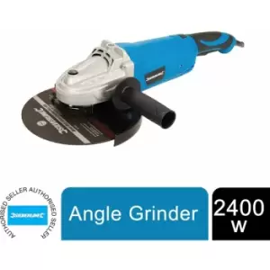 Image of Angle Grinder Heavy Duty 230mm 2400W Power Tools 951855 - Silverline