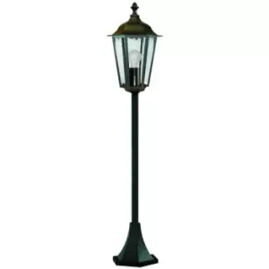 image of Searchlight Alex - 1 Light Outdoor Bollard Light Black IP44, E27