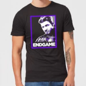 Image of Avengers Endgame Hawkeye Poster Mens T-Shirt - Black