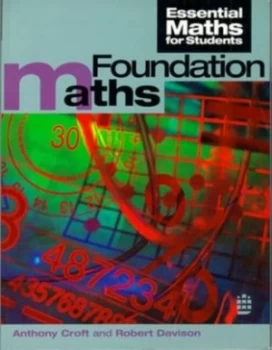 Image of Foundation Maths by Tony Croft and Robert Davison Paperback