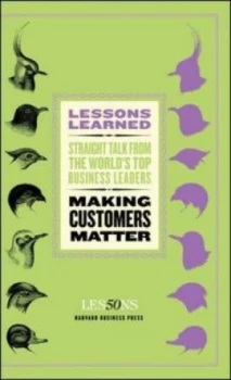 Image of Making Customers Matter by Fifty Lessons Book