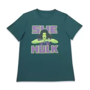 image of Marvel She Hulk Stare Unisex T-Shirt - Green - L