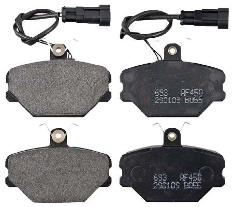 Image of A.B.S. 37001 Brake pad set with integrated wear sensor Brake Pad Set,disc brake (402)