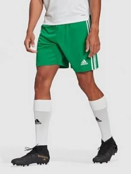 adidas Mens Squad 21 Short, Green Size M Men