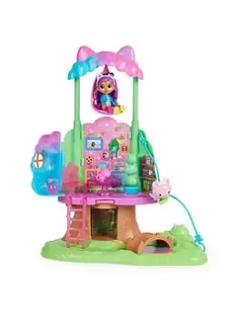 image of Gabby'S Dollhouse Kitty Fairy Garden Treehouse