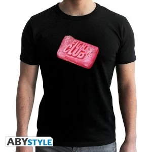 Image of Fight Club - Fight Club Mens Large T-Shirt - Black