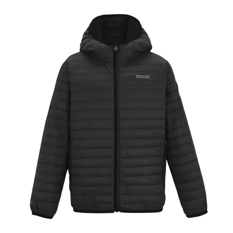 Image of Regatta Child Puffer jacket Regatta Hillpack Noir Unisex 13 ans RKN212-800