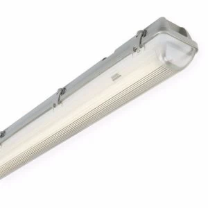 image of KnightsBridge Single T8 18W IP65 240V Non-Corrosive Fluorescent Fitting