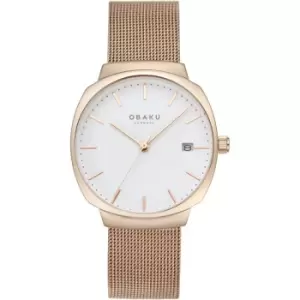 Ladies Obaku Felt Lille Rose Watch