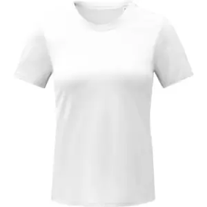 Elevate Womens/Ladies Kratos Short-Sleeved T-Shirt (S) (White)