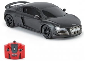Image of Radio Controlled Audi R8 GT Scale 1:24 - Black Matte 2.4GHZ