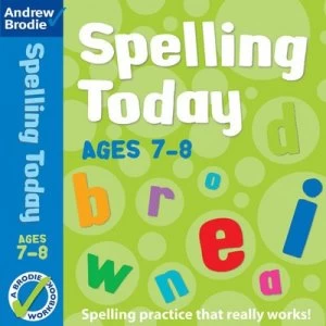 Image of Spelling Today for Ages 7-8 by Andrew Brodie Paperback