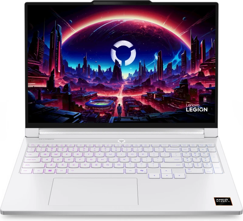 Image of Lenovo Legion 7 16" Gaming Laptop - NVIDIA GeForce RTX 5060, AMD Ryzen AI 7, 1TB SSD - Glacier White