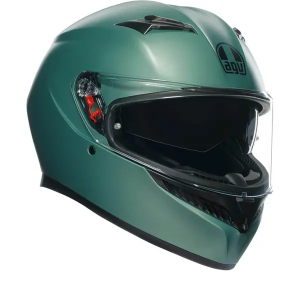 Image of AGV K3 E2206 MPLK Mono Matt Salvia Green 015 Full Face Helmet 2XL
