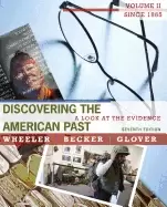 Image of discovering the american past a look at the evidence volume ii since 1865