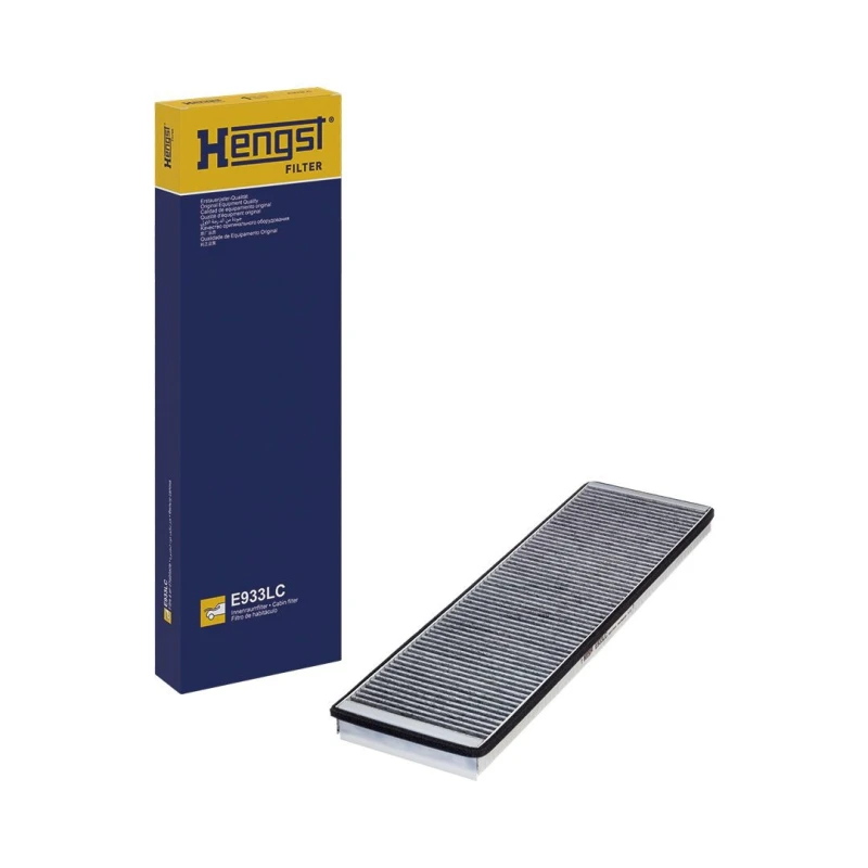 Image of HENGST FILTER E933LC Pollen filter Activated Carbon Filter Filter,interior air (424)