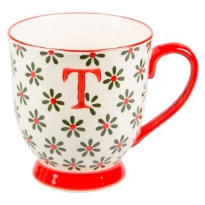 Image of Sass & Belle Bohemian Mug Letter T
