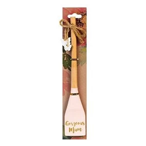 Image of Vintage Boutique Decorative Wooden Spoon - Gorgeous Mum