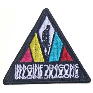 Image of Imagine Dragons - Blurred Triangle Logo Standard Patch