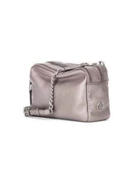 Image of Village England Haworth Cross Body Bag Pewter