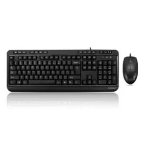 Image of Adesso AKB-132CB-UK keyboard USB QWERTY UK English Black
