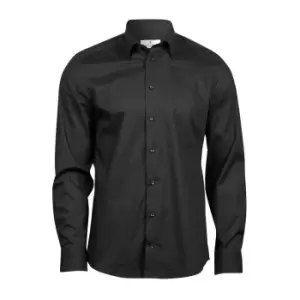 Image of Tee Jays Mens Stretch Shirt (L) (Black)