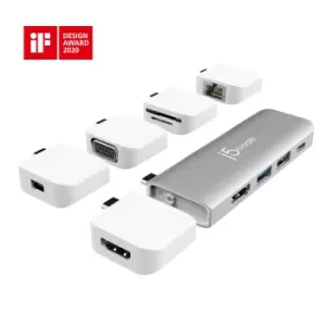 Image of j5create JCD389 Ultradrive Kit USB-C Multi-Display Modular...