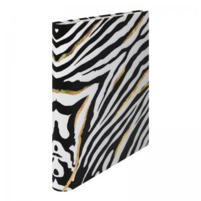 Image of Pukka Pad Wild Roll Bound Ring binder A4 Wild Zebra 9533-WLD