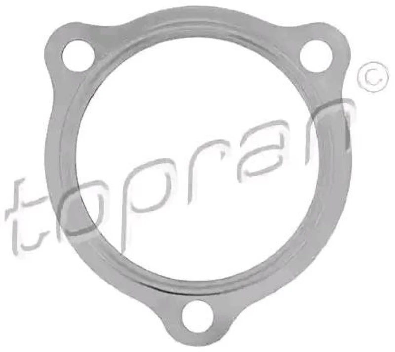Image of TOPRAN 115 947 Gasket, exhaust pipe EHVP engine sided Sheet Steel Gasket,exhaust pipe (138)